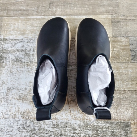 Birkenstock Bend Chelsea‎ Boots Mens Sz 10 Black Casual Natural Leather Pull On main image 6